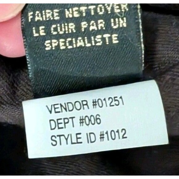 Vintage Eddie Bauer Womens XXL 2XL Stine Black Leather Legend Classic Jacket EUC - Picture 6 of 7